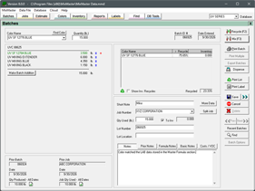 MixMaster batch window screen shot